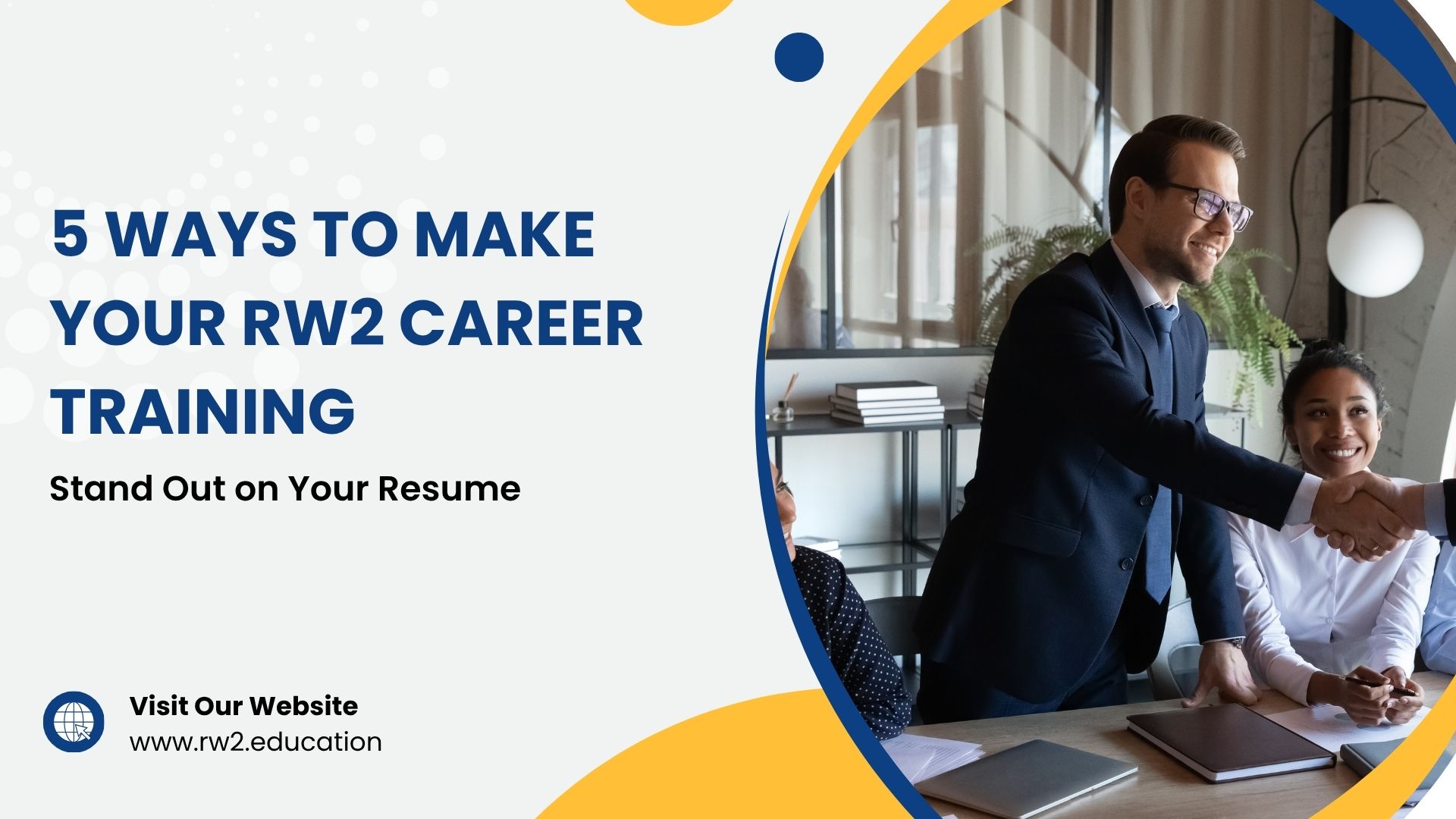 Read more about the article 5 Ways to Make Your RW2 Career Training Stand Out on Your Resume
